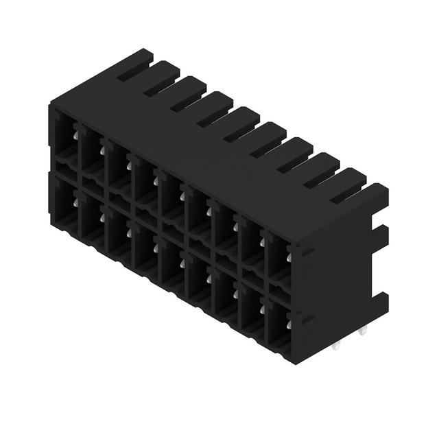 SCDN 3.81/18/90G 3.2SN BK BX Wtyki PCB (złącza płyty), 3.81 mm, Liczba biegunów: 18, kąt odejścia: 90° /50szt./ 1040870000 WEIDMÜLLER