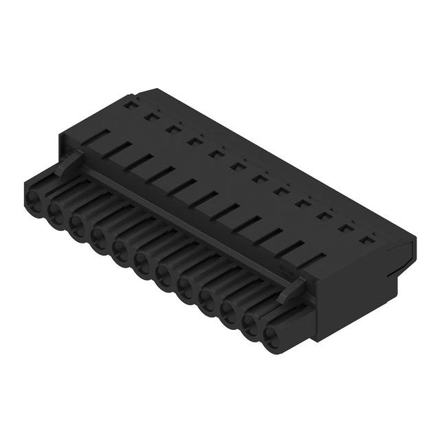 BLT 5.08HC/12/180 SN BK BX Wtyk PCB (złącze wiązki), 5.08 mm, Liczba biegunów: 12, Przylącze TOP /30szt./ 1500510000 WEIDMÜLLER