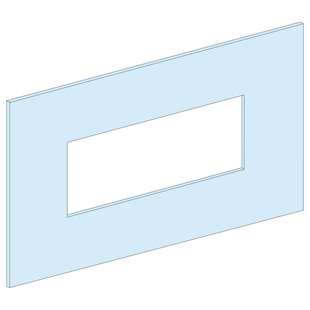 Rozdzielnice PrismaSet, płyta czołowa do mocowanego poziomo RZR NSX-INS630