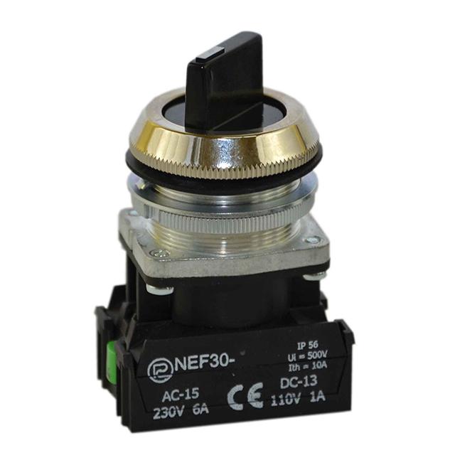 Przycisk NEF30-TPeXY/W3 czarny