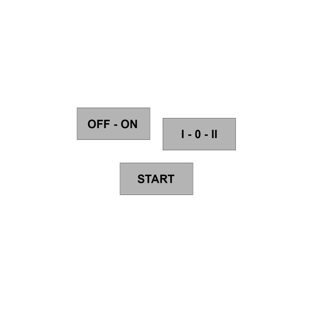 Ex9P1 S S4 Tabliczka STOP-START folia aluminiowa z nadrukiem do uchwytu Ex9P1 S SH 106781