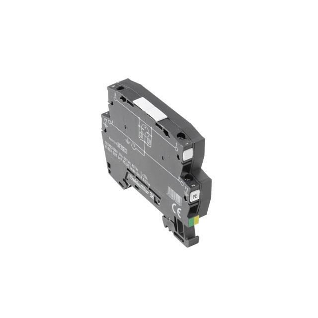 VSSC4 GDT 240VAC/DC20kA Odgromnik (sieci przesyłu danych/technologia MCR), Ochrona przeciwprzepięciowa, MSR, Cyfrowe, Liczba sygnałów: 1, AC/DC, 240 V, 339 V, 20 A, Zacisk /5szt. 1064060000 WEIDMÜLLER