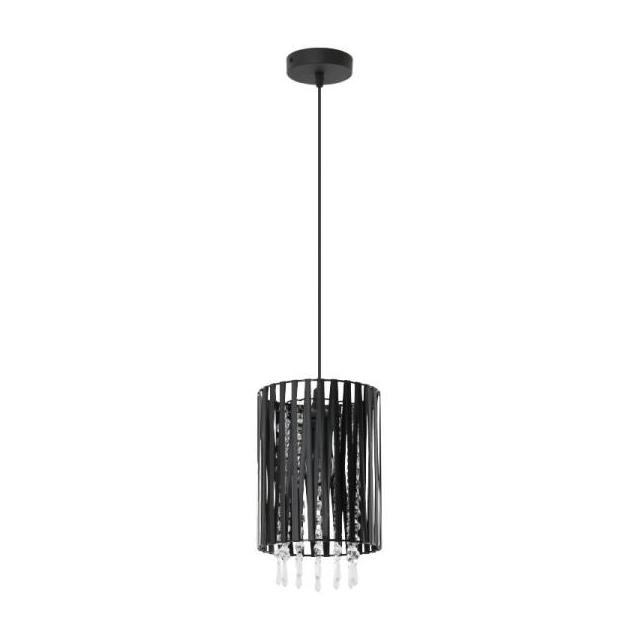 Lampex lampa wisząca Diana 1S E27 czarna 801/1S CZA