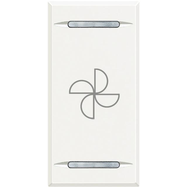 AXOLUTE MYHOME - KLAWISZ ''WENTYLATOR'' 1M BIAŁY, HD4911BC, Bticino