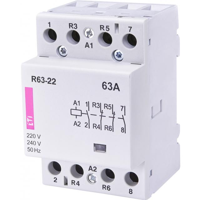 Stycznik modułowy 63A 2Z 2R 3M 4P R 63-22 230V 002463470 ETI