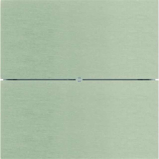 BERKER B.IQ Przycisk podwójny standard stal szlachetna nierdzewna 75162093 HAGER