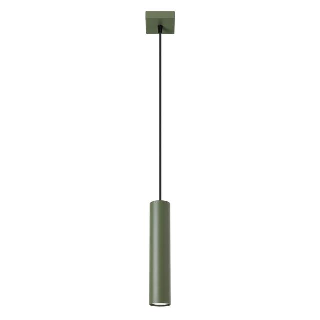 Sollux Lampa wisząca LAGOS 1 zielona oliwka SL.1484