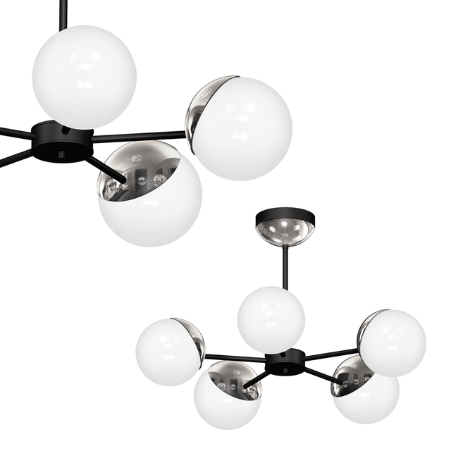 Milagro lampa wisząca/żyrandol Sfera 5xE14 MLP8882