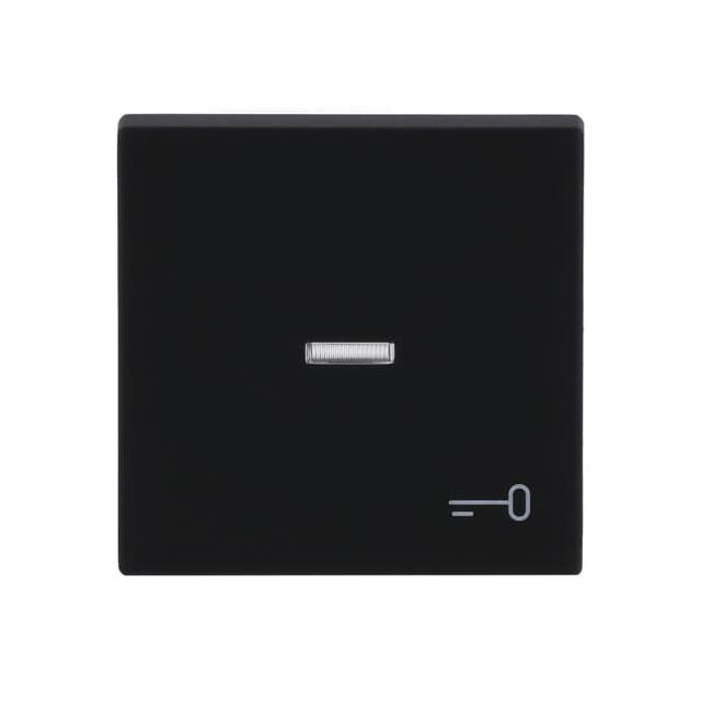 FUTURE Klawisz z symbolem "klucz" Do przycisku zwiernego czarny matowy