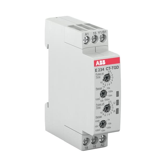 Przekaźnik czasowy CT-TGD.12 1c/o, 24-240VAC 24-48VDC