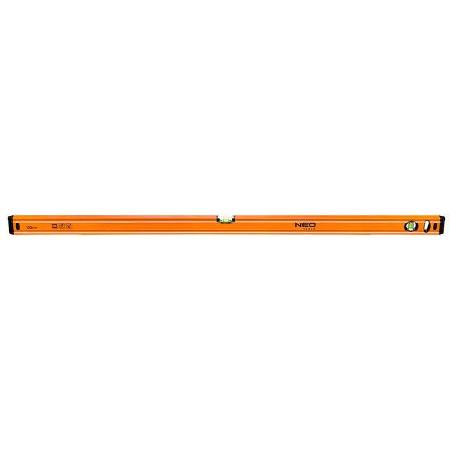 Poziomnica aluminiowa 120 cm, 2 libelle