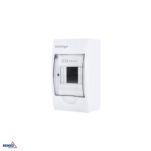 ROZDZIELNICA NATYNKOWA IP40 ZACISKI 4N+4PE 1x4P