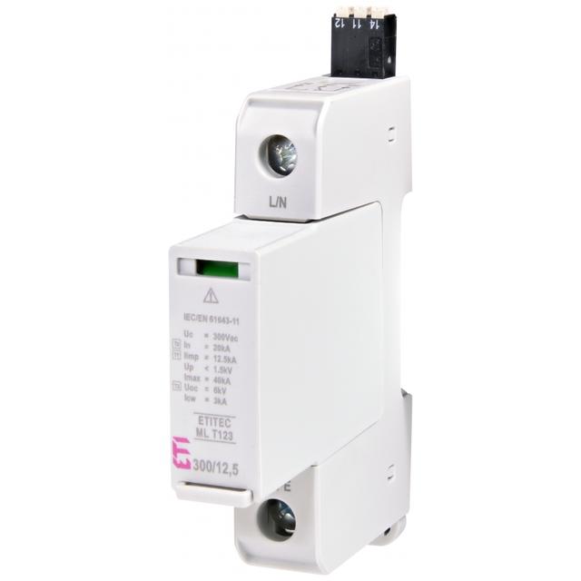 Ogranicznik przepięć T1+T2+T3 (B+C+D) TEC ML T123 300/12,5 1+0 RC 002440662 ETI