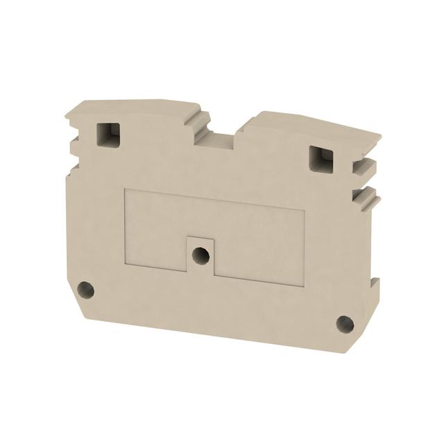 ZAP ZDUB Płytka końcowa (styki), 33 mm x 5 mm, Ciemnobeżowy /50szt./ 1704750000 WEIDMÜLLER