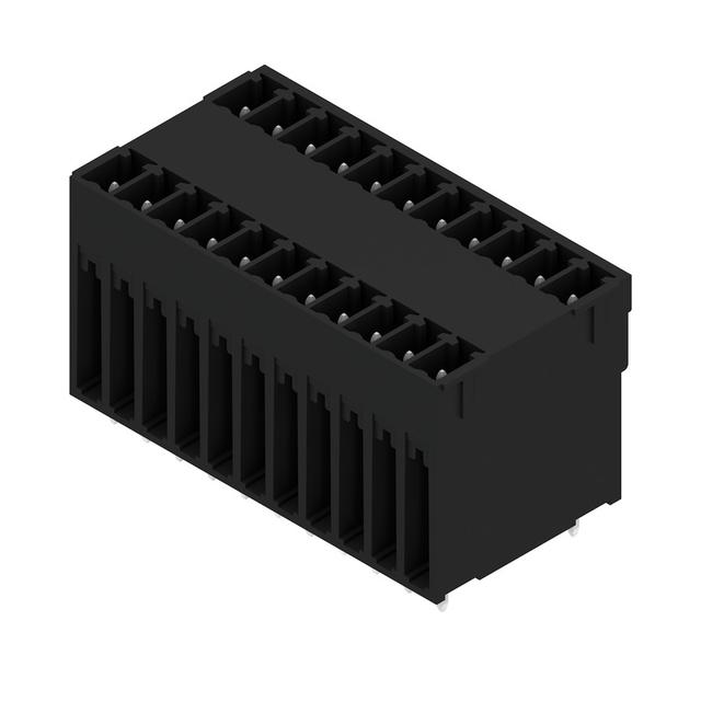 SCD-THR 3.81/22/180G 3.2SN BK BX Złącze wtykowe płytek drukowanych /50szt./ WEIDMULLER