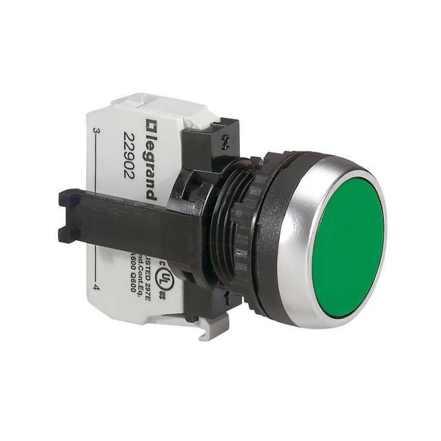 Osmoz Komplet Bez Podświetlenia - Główka Płaska Zielona + Uchwyt + 1Z 023702 LEGRAND