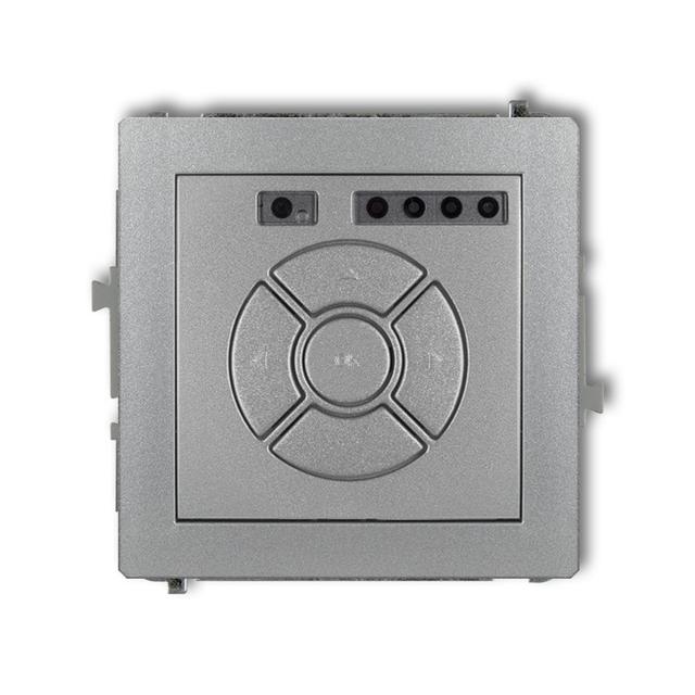 DECO Elektroniczny sterownik rolety (sterowanie lokalne) srebrny metalik 7DSR-1 KARLIK