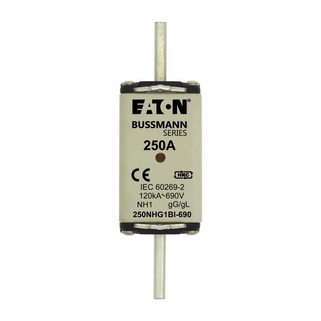 250NHG1BI-690 Wkładka NH 250Amp 690V AC gG rozmiar 1 250NHG1BI-690 EATON