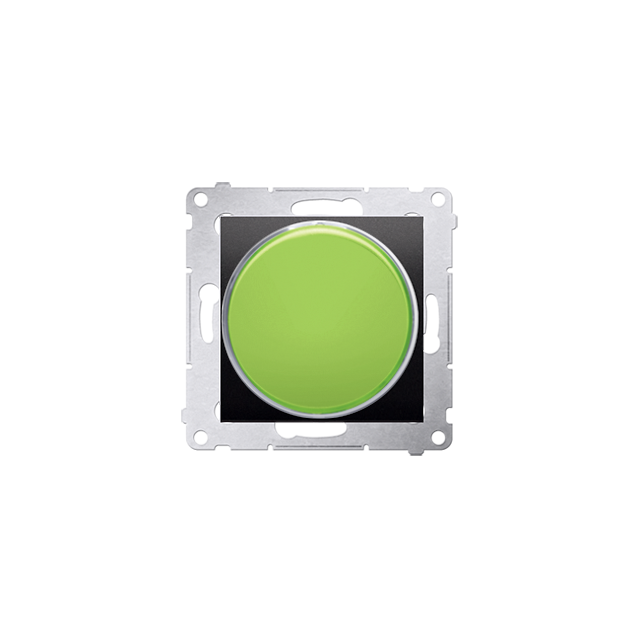 Simon 54 Sygnalizator świetlny LED – światło zielone 230V antracyt