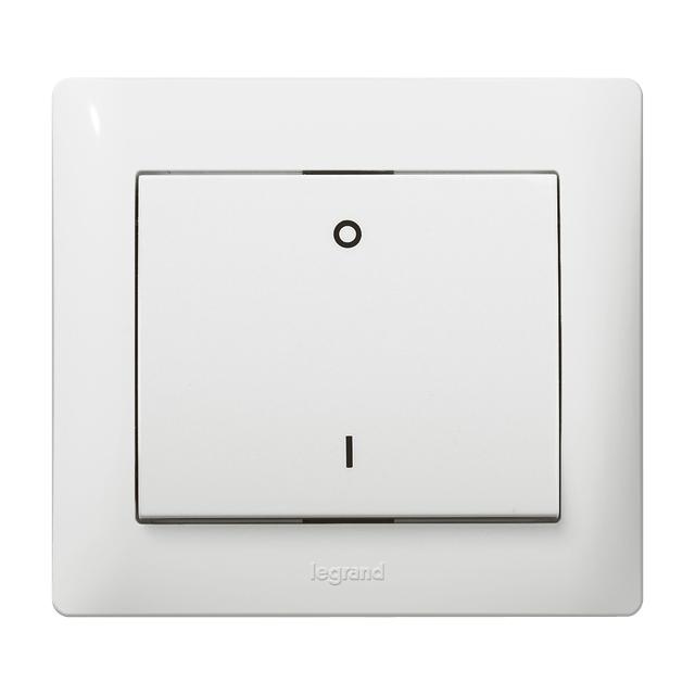SISTENA LIFE KLAWISZ ARCTIC Z OZNACZENIEM 0-I DO ŁĄCZNIKA 2P, Legrand