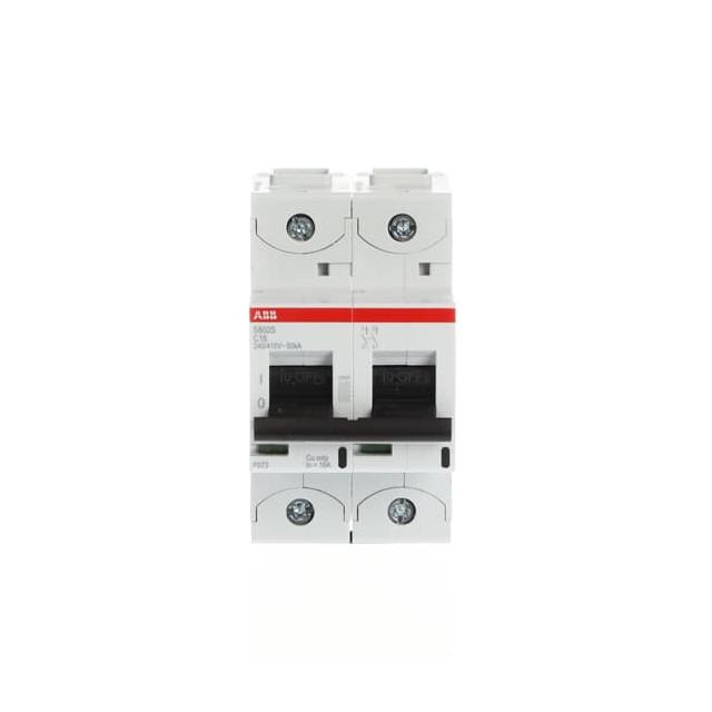 S802S-C16 Wyłącznik nadprądowy 50kA 2P C16A 2CCS862001R0164 ABB