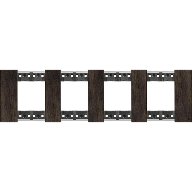 Living Now - Ramka 4x2 Moduły - Walnut Bticino KA4802M4LG LEGRAND