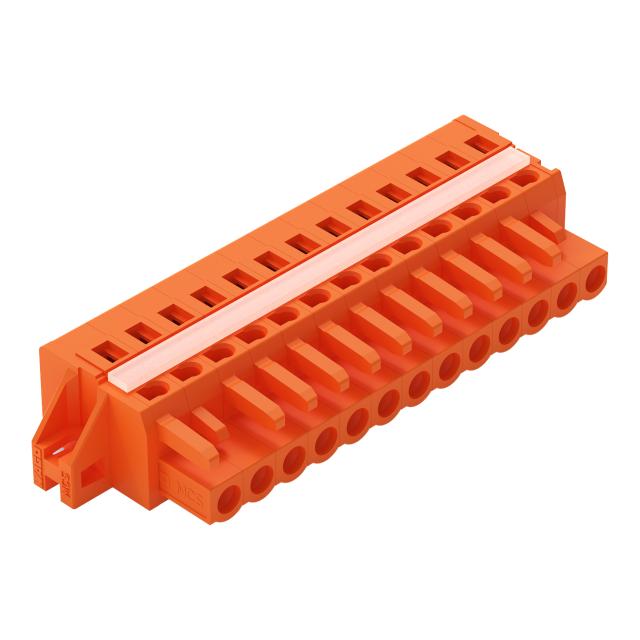 Gniazdo MCS-MIDI Classic 13-biegunowe pomarańczowe raster 5,08mm /25szt./ 231-313/027-000 WAGO