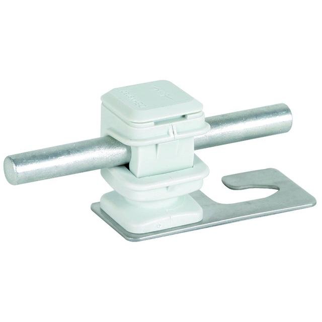 Wspornik dachowy z DEHNQUICK, stal nierdzewna NIRO/ tworzywo, szary