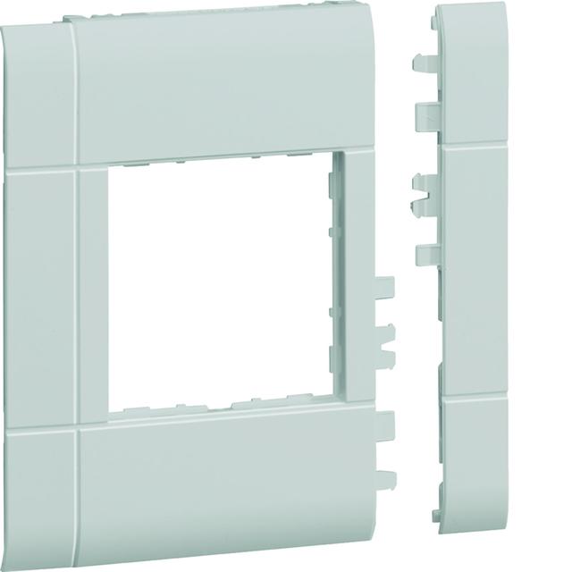 tehalit.WA Maskownica 120mm 1-krotna 55x55mm PC-ABS bezhalogenowy jasnoszary GR1200A7035 HAGER