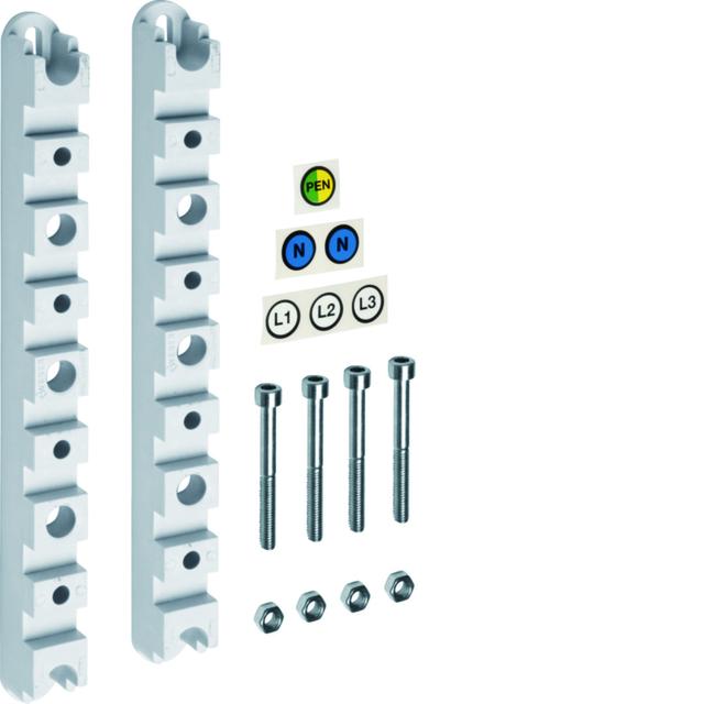 univers N HC uchwyt szyn zbiorczych UST4 1250A dla Cu 2x 30x10 4-biegunowy UST446 HAGER