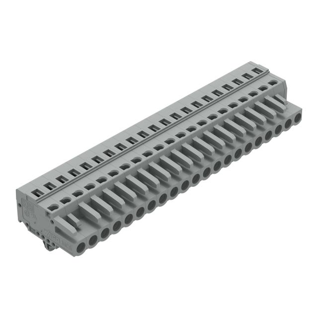 Gniazdo MCS‑MIDI Classic 21‑biegunowe szare raster 5mm 231‑121/008‑000 /10szt./ WAGO