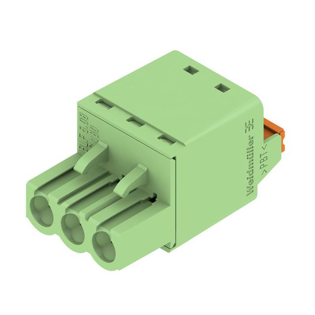 BLF 5.08HC/03/180 SN GN BX Wtyk PCB (złącze wiązki), 5.08 mm, Liczba biegunów: 3, PUSH IN, złącze sprężynowe /120szt./ 1192960000 WEIDMÜLLER