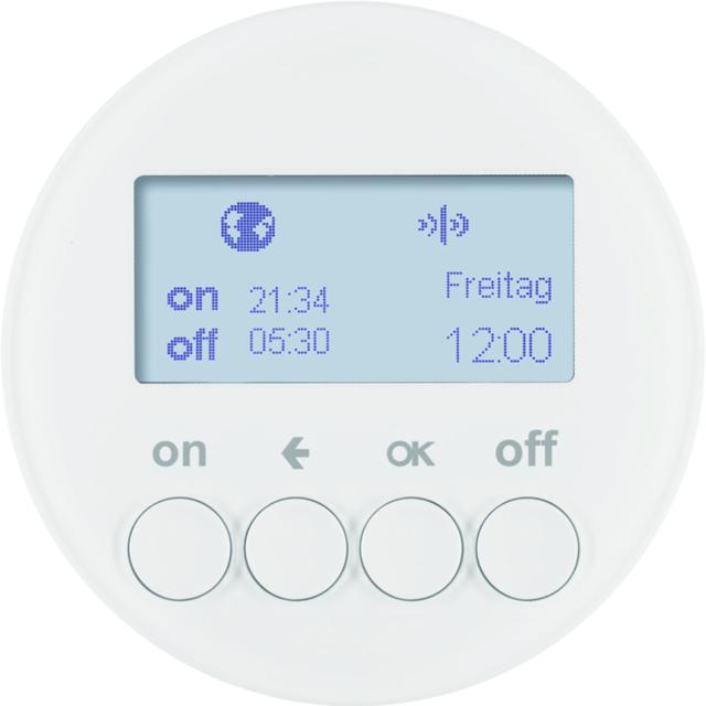BERKER R.X/1930/Glas KNX RF quicklink łącznik czasowy biały 85745239 HAGER