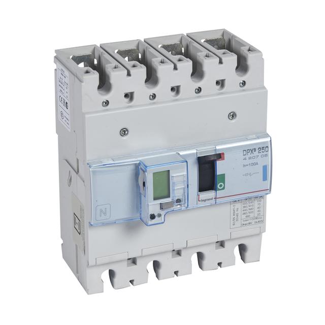 Wyłącznik DPX3 250 El Sg 4P 100A 70Ka 420705 LEGRAND