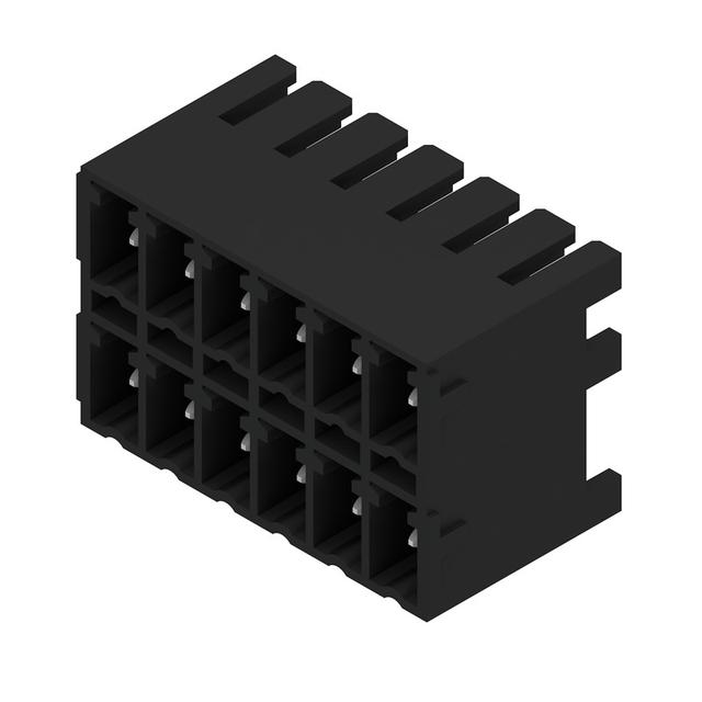 SCDN-THR 3.81/12/90G 1.5SN BK BX Wtyki PCB (złącza płyty), 3.81 mm, Liczba biegunów: 12, kąt odejścia: 90° /50szt./ 1039310000 WEIDMÜLLER