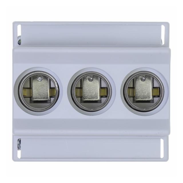 FUSE-BASE D02 3POL DIN HUT Podstawa bezpiecznikowa D02 E18 3P szyna DIN TFRN02C EATON