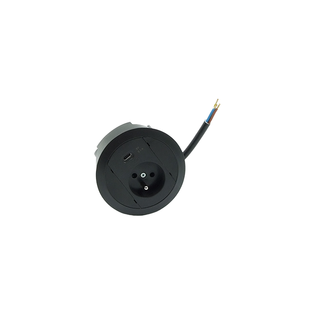 "Simon 480 TS48-330E10C00-44 Gniazdo meblowe 1 gn. typ E + ładowarka USB type A