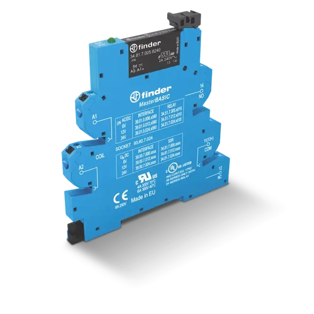 Przekaźnik interfejsowy SSR 1 Z; 6 A; ster. 6V DC, wyjście 1,5…33V DC
