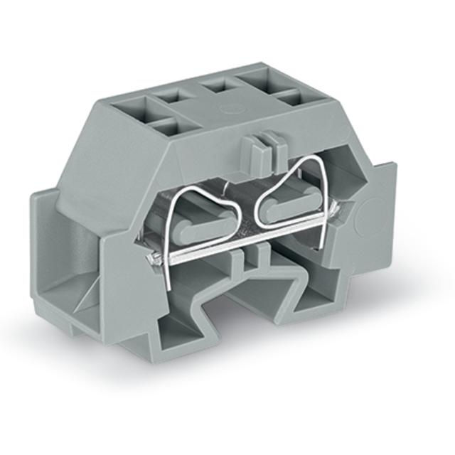 Złączka 4‑przewodowa 4mm2 szara ze stopką montażową 262‑341 /50szt./ WAGO