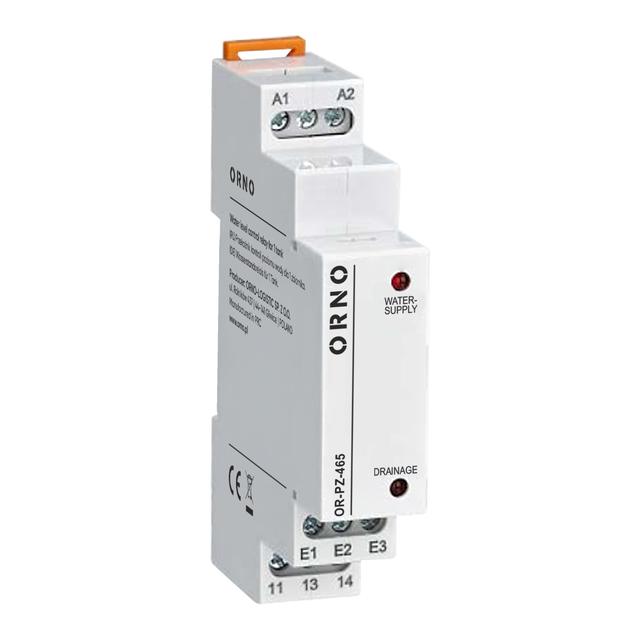 1 modułowy przekaźnik kontroli poziomu wody dla 1 zbiornika 24-240VAC/DC OR-PZ-465 ORNO
