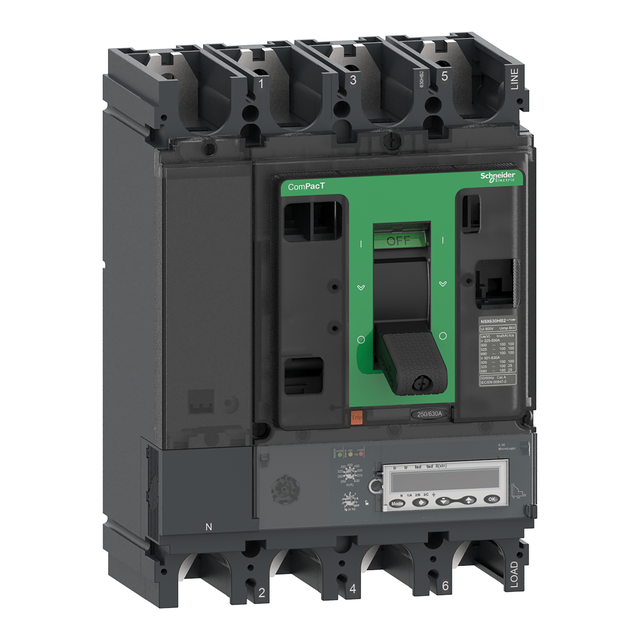 Wyłącznik mocy ComPacT NSX NSX630HB1 Mic6.3E 630A 4P C63W46E630 Schneider