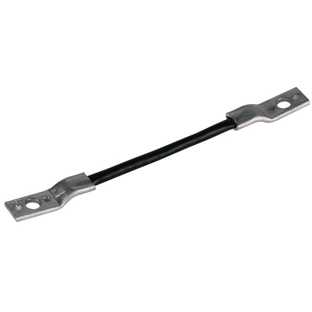 Linka łącząca dł. 400 mm, 16 mm2, Cu /PVC kolor czarny
