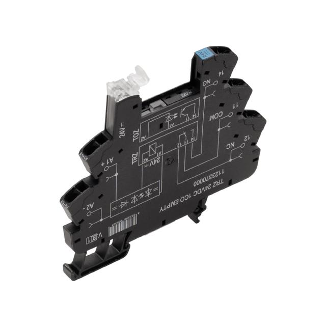 TRZ 12VDC 1CO EMPTY Podstawa przekaźnika, IP20, 12 V DC ±20 %, Dioda zwrotna, Zabezpieczenie przez pomieszaniem biegunów, 1 zestyk przełączny , 10 A, złącze sprężynowe /10szt./ 1123350000 WEIDMÜLLER