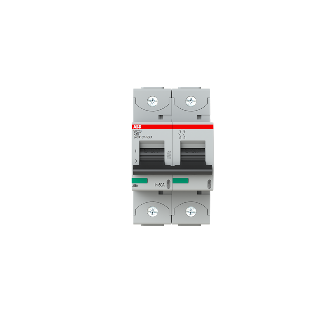 S802S-K50 Wyłącznik nadprądowy 50kA 2P K50A 2CCS862001R0577 ABB