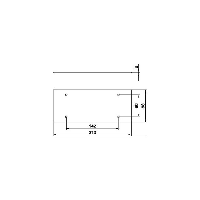 T12L/P03S, PŁYTKA MONTAŻOWA