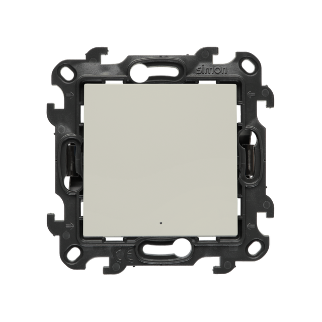 Simon 24 Łącznik schodowy /bez piktogramu/ z podświetleniem LED kaszmirowy NW6L.01/X/42