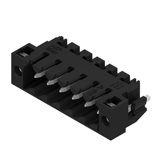 SL-SMT 3.50/06/180LF 1.5SN BK BX Wtyki PCB (złącza płyty), 3.50 mm, Liczba biegunów: 6, kąt odejścia: 180° /66szt./ 1804740000 WEIDMÜLLER