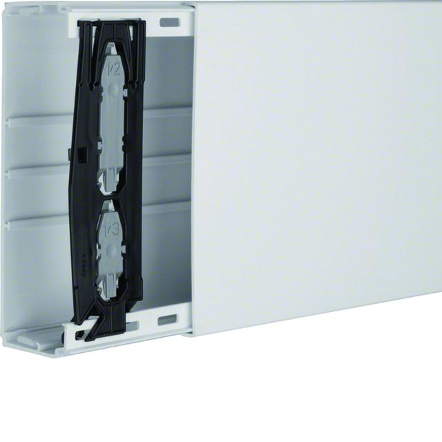 tehalit.LF Kanał elektroinstalacyjny PVC 60x190mm jasnoszary LF6019007035 HAGER