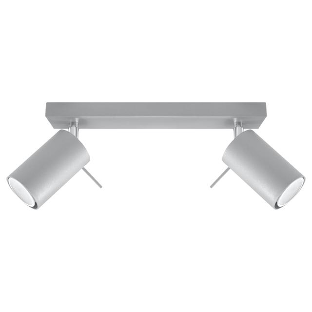 Sollux Plafon RING 2 szary SL.0450