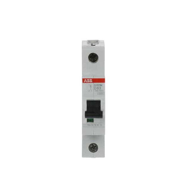 S201M-D63 Wyłącznik nadprądowy 10kA 1P D63A 2CDS271001R0631 ABB